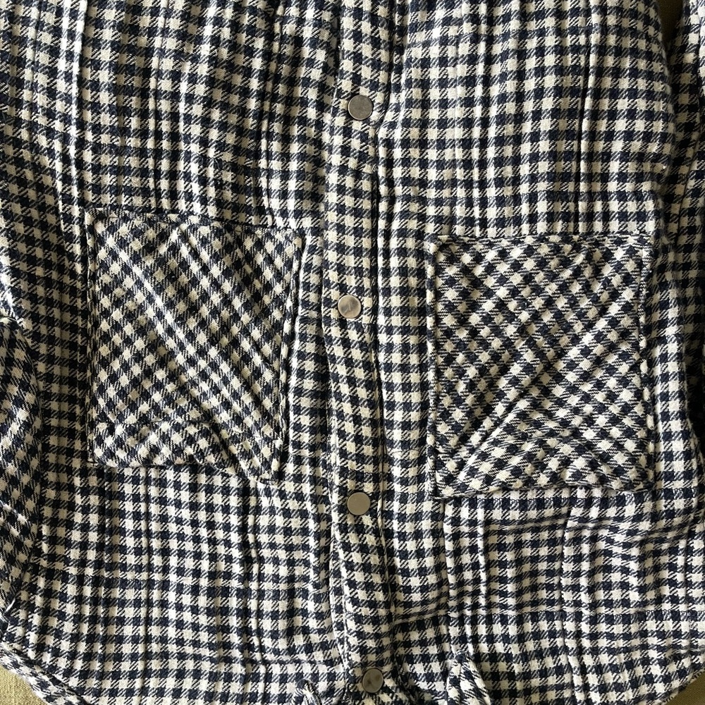 Houndstooth Quilted Shirt Jacket - Picture 7 of 9